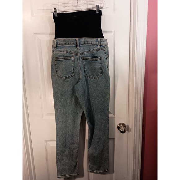 asos Design Maternity Jeans Size 4 Blue - Picture 3 of 8
